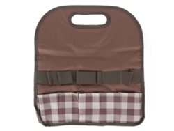 Bolsa de herramientas portátil de gran capacidad, color estándar, café