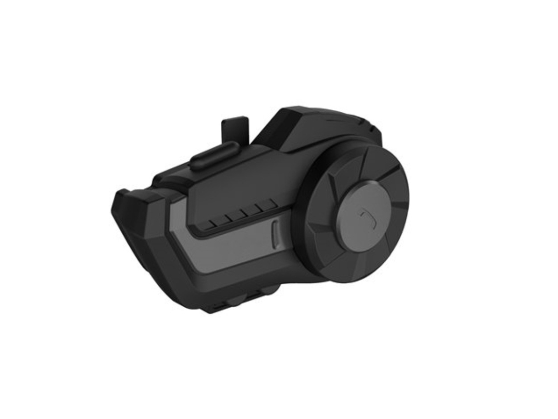 Intercomunicador para casco de motocicleta con comunicación de 5.1 líneas, cancelación de ruido DSP CVC, función para compartir música y reloj Ikikso.