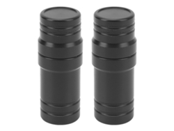 Protectores De Plástico Negro Para Las Juntas De Los Tacos De Billar, Accesorios Para Tacos De Pool, 2 Unidades.