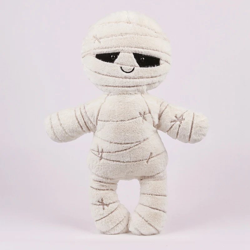 (momia Aprox. 20 Cm) Lindo Peluche De Halloween Con Dibujos Animados, Juguete De Peluche Suave