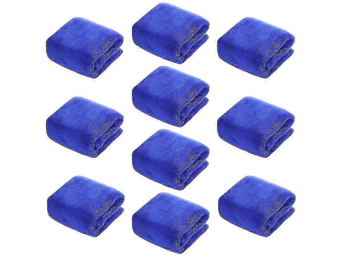 Toallas de peluquería (paquete de 10) de secado rápido para cabello, manos y rostro. Para usar en casa, salón, spa y barbería. Rosewell.