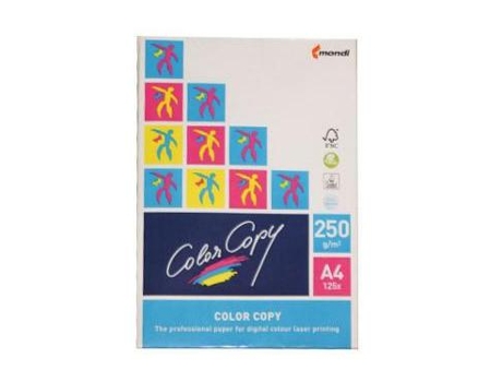 Papel Color Copy Brilhante A4 125 Fls 250 Grs