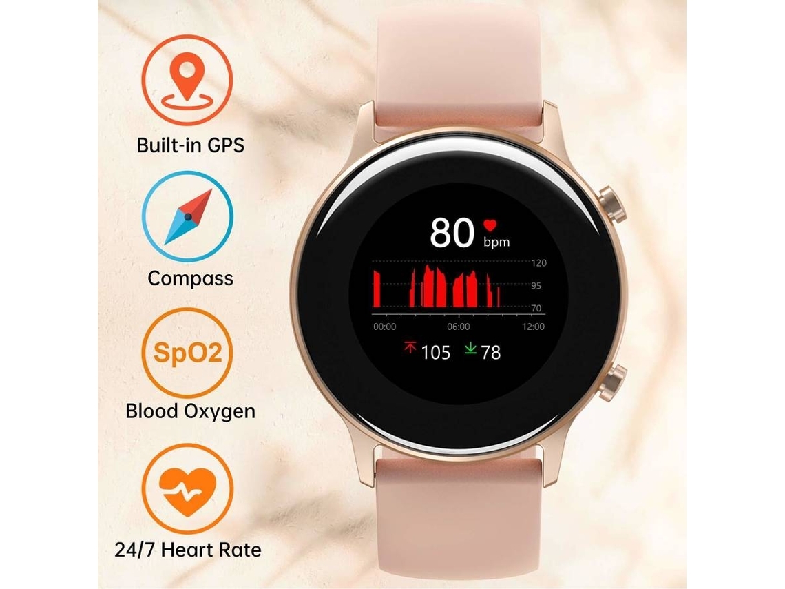 Smartwatch YIZHOOD YIZ1419 Rosa