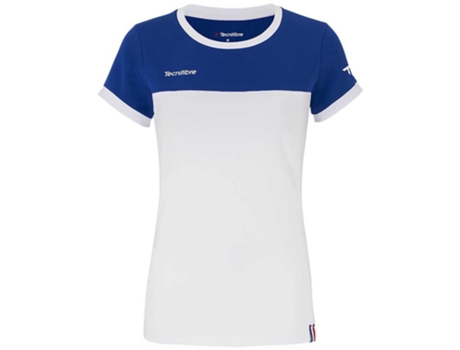 Camiseta de Mujer TECNIFIBRE Stretch Tenis Multicolor (XS)