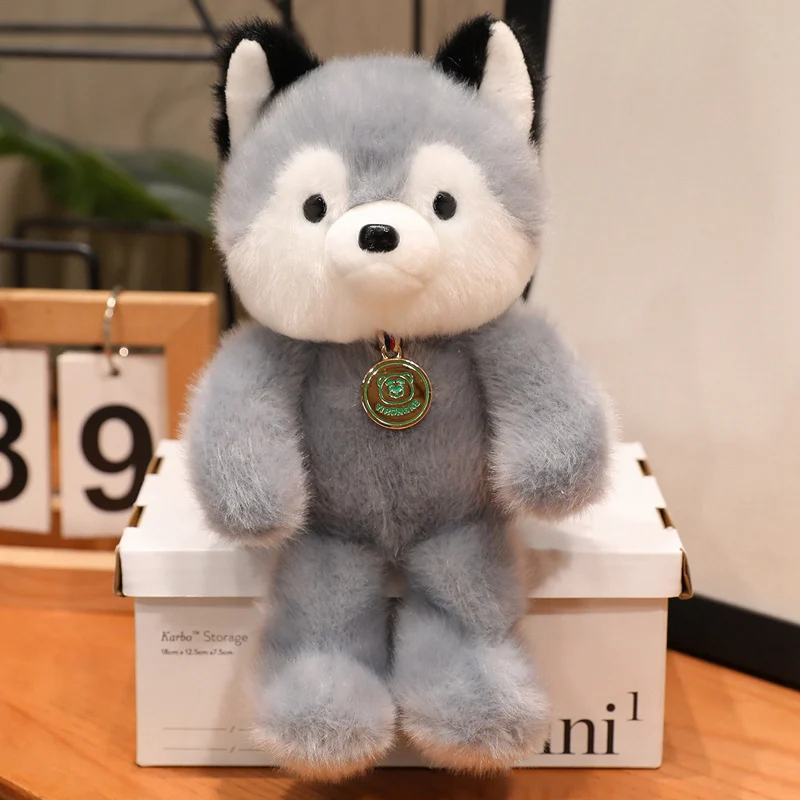 Hermosos peluches realistas de dibujos animados, muñecos hechos a mano. MDUG (estilo 18-23 cm)