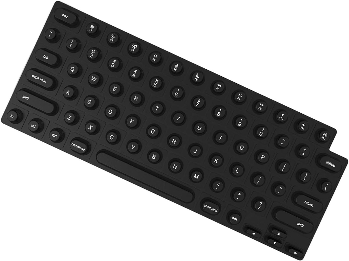 Protector de teclado de silicona con relieve para uñas largas - Protector para mujeres y damas SFUSHOS