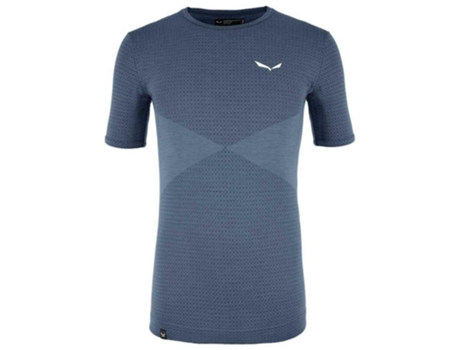 Camiseta de Hombre para Esquí SALEWA Zebru Responsive Azul (L)
