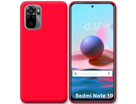 Carcasa Xiaomi Redmi Note 10 / 10S TUMUNDOSMARTPHONE Silicona Rosa