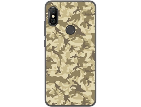 Carcasa Xiaomi Redmi Note 6 Pro TUMUNDOSMARTPHONE Sand Camuflaje Multicolor