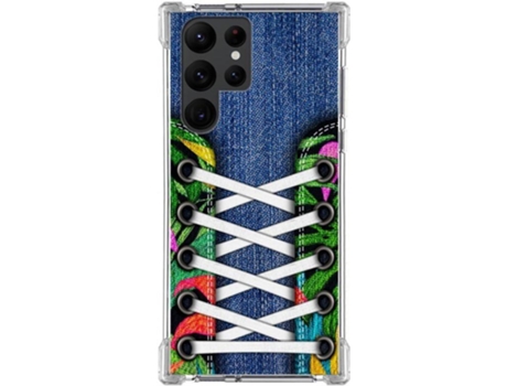 Carcasa Samsung Galaxy S22 Ultra 5G TUMUNDOSMARTPHONE Dibujos Antigolpes Zapatillas 13 Multicolor