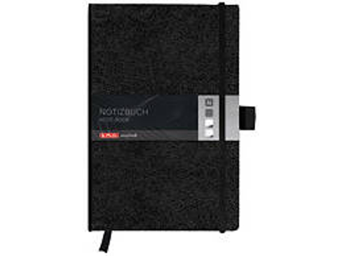 Cuarderno HERLITZ 50001576 (Negro - A4 - Cuadriculado - 21x29.7cm)