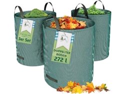 Bolsas de basura de 272 litros, resistentes y duraderas, STELASPLEN
