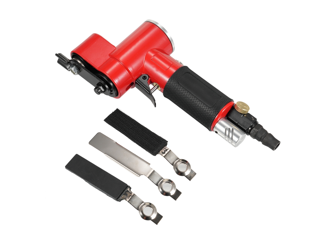 Lijadora Neumática Reciprocante Mini Recta, Lijadora Aire Operada, Pulidora Manual Para Muebles Madera Metal, Con 3 Almohadillas