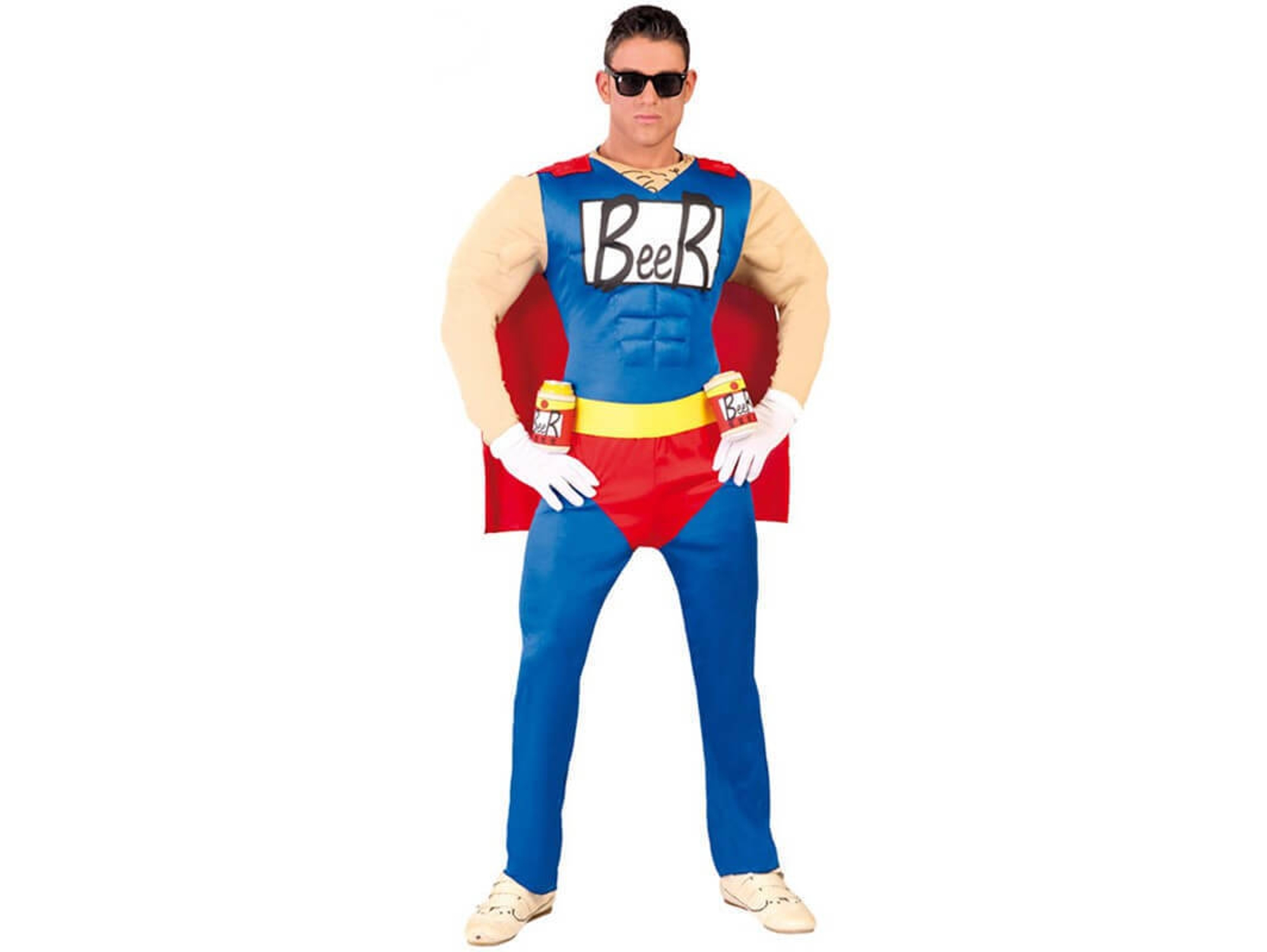 Disfraz de Hombre DISFRAZZES Beerman Forzudo (Talla: M)