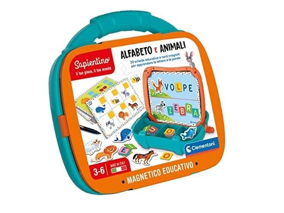 CLEMENTONI Sapientino Estuche Alfabeto Educativo para Aprender