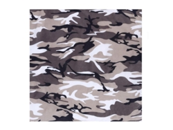 Bandana Camuflaje gris de 54x54 cm