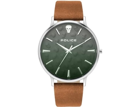 Reloj POLICE Hombre (Piel - Marrón)