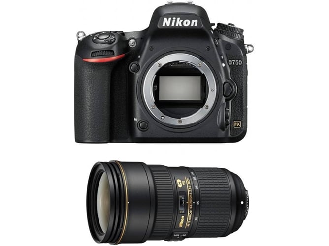 Kit Cámara Réflex NIKON D750 + 24-70 VR