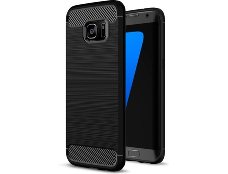 Carcasa Samsung Galaxy S6 Edge Multi4you Gel TPU Carbono Negro