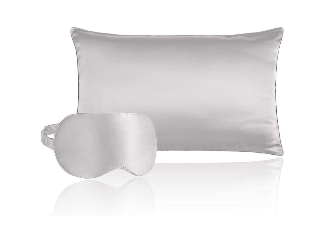 2026-funda De Almohada De Seda De Morera 100% Grado 6a Con Máscara Para Ojos, Suave Y Transpirable