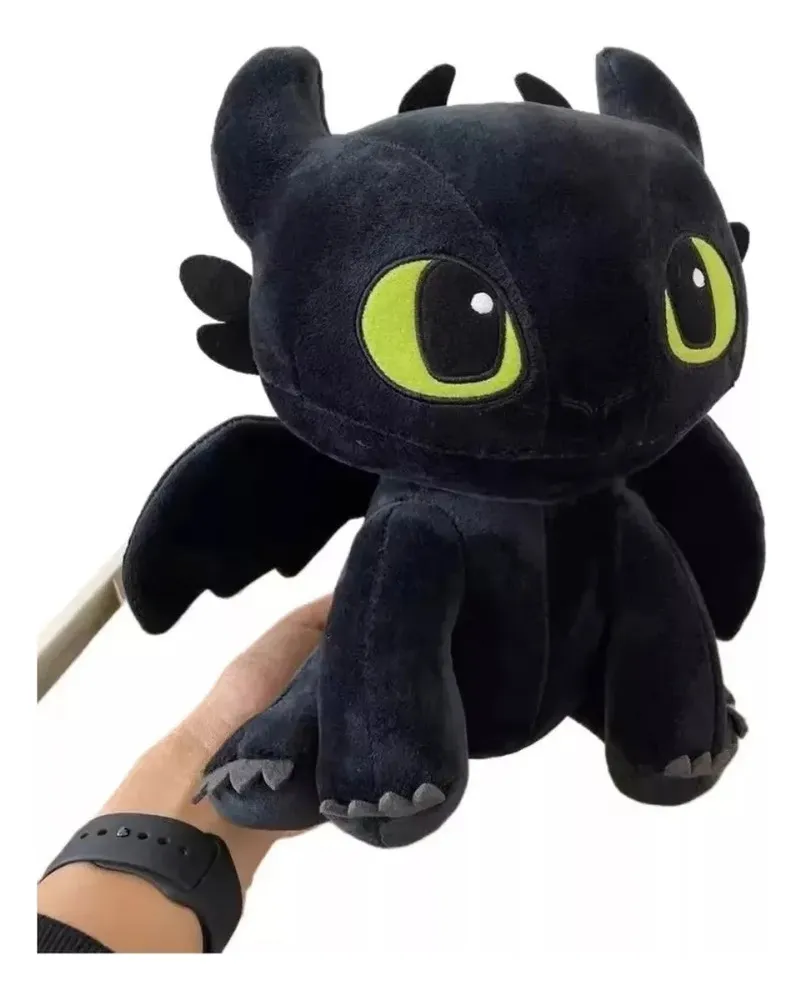 Peluche de dragón desdentado K Night Scene Fury de 30 cmvayotoy