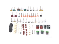 Juego de 262 accesorios para herramientas rotativas: mini taladro, amoladora, pulidora y lijadora.