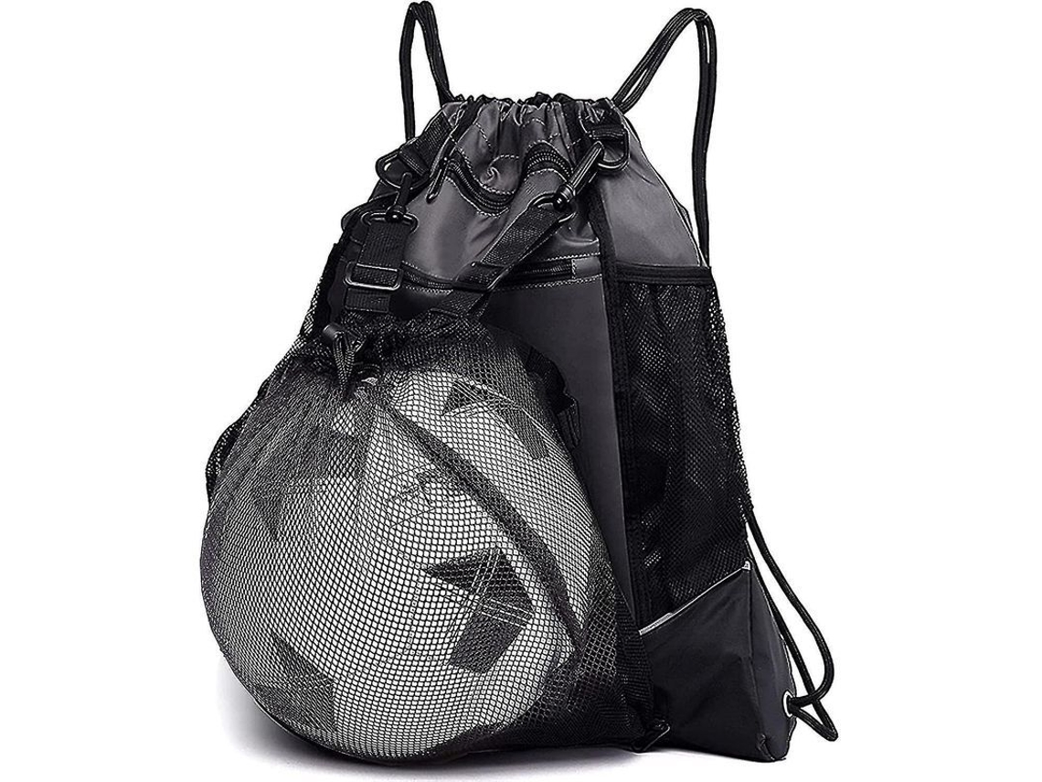 2026-mochila Deportiva Plegable Para Niños Con Cordón Y Bolsa De Red Desmontable Para Fútbol Baloncesto Voleibol Béisbol Yoga Gimnasio