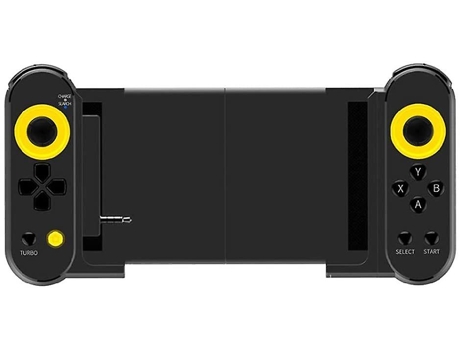 Chronus Gamepad Controlador de Juego Inalámbrico Bluetooth para Teléfono Celular/Tableta Android 6.0 con Módulos DesmontablesNegro BISBISOUS