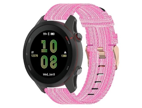 Correa De Reloj Inteligente Para Garmin Venu 2, Correa De Nailon De 22Mm, Color Rosa VENISYMLIS