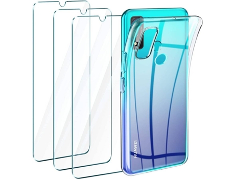Carcasa + Protector Huawei P Smart 2020 HONGWE.