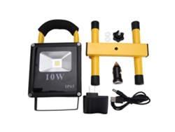 Rebe-linterna Led Portátil De 10w Multifunción Para Camping Y Exteriores Lámpara De Trabajo Amarilla