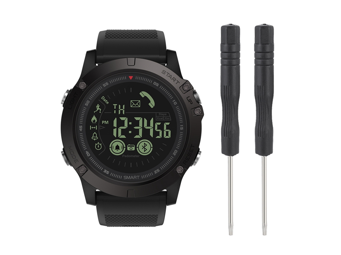 Reloj Inteligente (conexión Bluetooth, Larga Duración De La Batería) marca Autorizada Zeblaze Vibe3 Reloj Deportivo Impermeable Android Ios