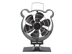 Ventilador Para Estufa De Leña Con 6 Aspas, Alimentado Por Calor, Para Chimenea, Con Cubierta Protectora.