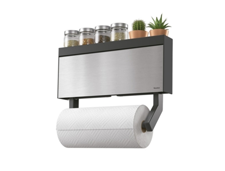 Tango Portarrollos METALTEX Triple De Pared Para Cocina En Acero Inoxidable Papel De Cocina