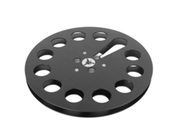 Carrete De Cinta Vacío De 1/4" (7 Pulgadas), 11 Orificios, Aleación De Aluminio, Universal, De Carrete A Carrete.