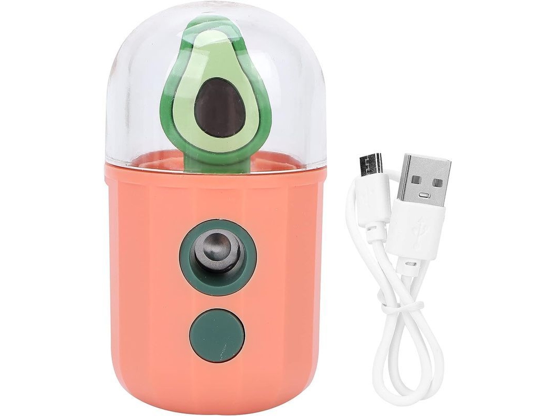 Linjou Nano Spray Facial Portátil Y Bonito, Hidratante Para La Piel (naranja-aguacate)