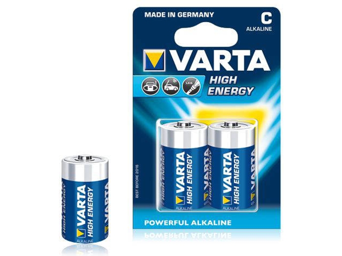Pilas VARTA High Energy C, 2 pcs
