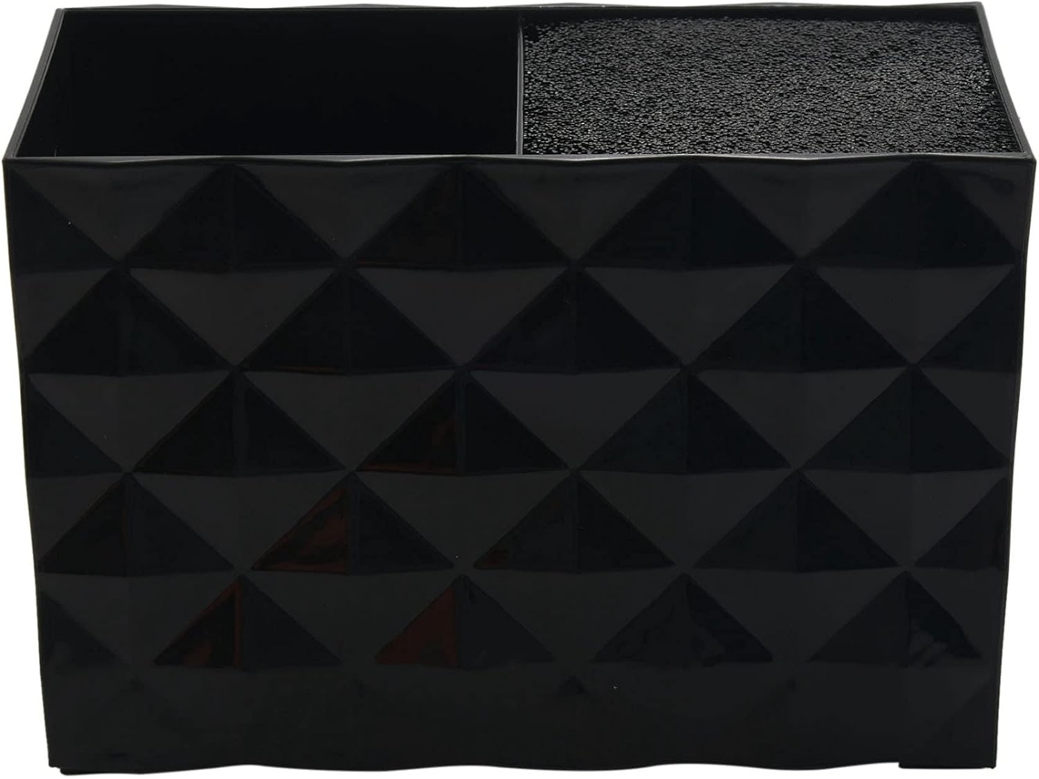 Soporte Profesional Negro Para Tijeras De Peluquería - Caja De Almacenamiento Para Pinzas De Pelo