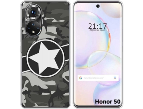 Carcasa Huawei Nova 9 / Honor 50 5G TUMUNDOSMARTPHONE Camuflaje 02 Multicolor