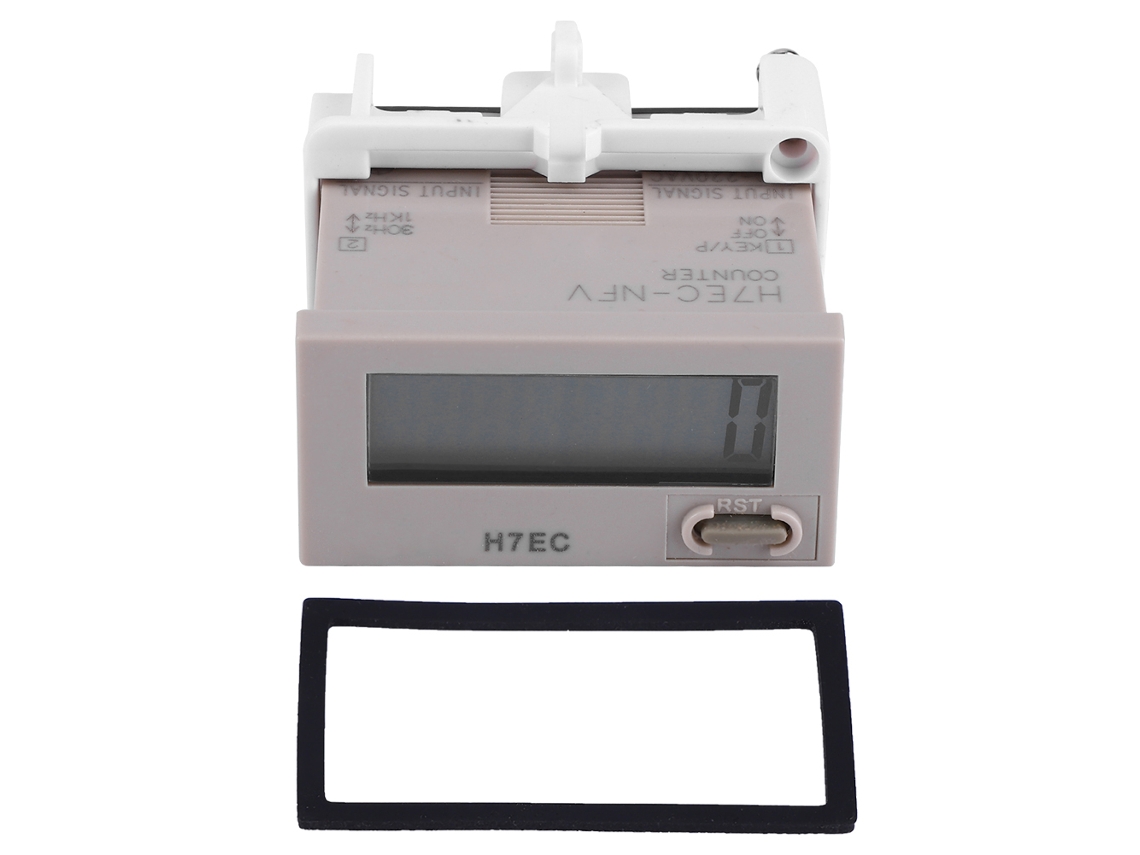 Totalizador De Medidor Eléctrico Digital H7ec Nfv Ca Con Pantalla Lcd De 8 Dígitos
