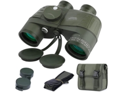 Binóculos Marinhos 10 50 Binóculos Militares Com Bússola Rangefinder Bak4 Lente Fmc Prisma Binóculos Militares À Prova Dágua Para Saisiyiky