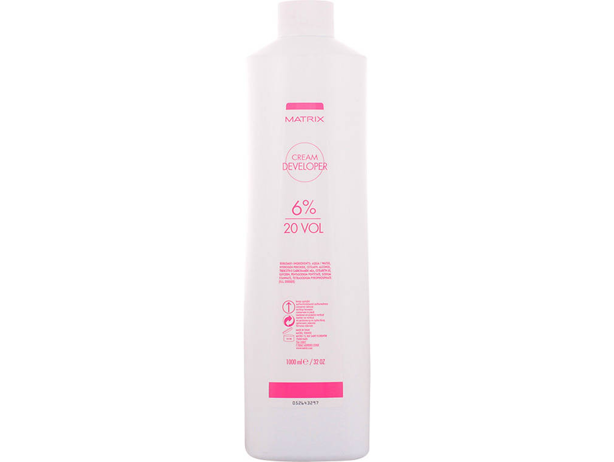 Crema para el Pelo MATRIX Cream Developer 6% 20 Volumen (1000 ml)