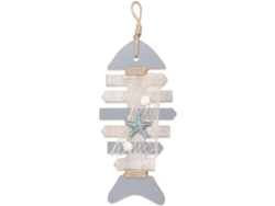 VVJIJILLY Pendente Decorativo Estilo Mediterrâneo Formato De Espinha De Peixe Design Criativo Para Parede De Fundo Estilo Marinho