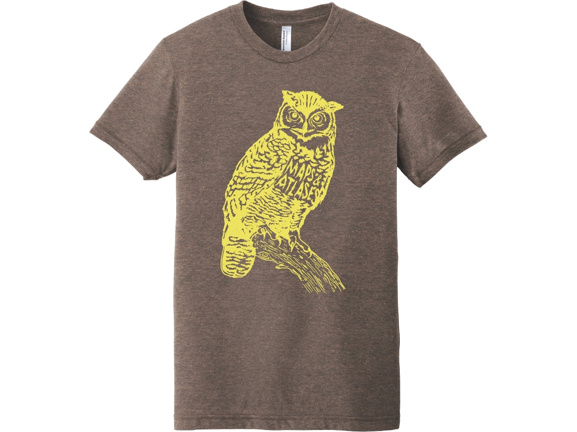 Maps Atlases Owl T-shirt Rockinstone Unisex Adults Best Sellers Size:xxxl