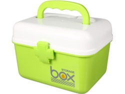 Botiquín con cerradura, caja de medicamentos con asa, caja de almacenamiento con cerradura, caja de seguridad portátil