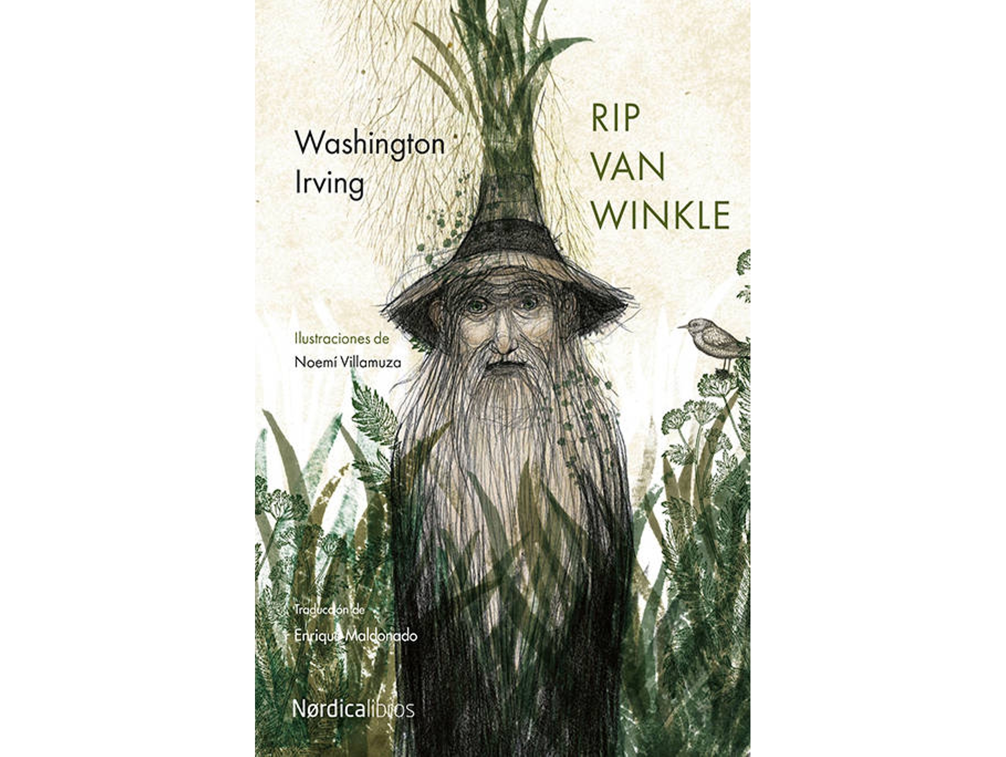 Libro Rip Van Winkle de Washington Irving (Español)