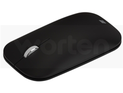 Ratón MICROSOFT Modern Mobile (Bluetooth - Regular - 1000 dpi - Negro)