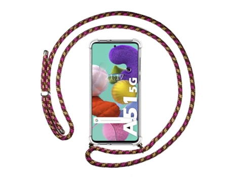 Carcasa Samsung Galaxy A51 5G TUMUNDOSMARTPHONE Colgante Rosa
