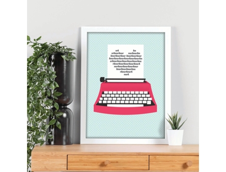 Póster NACNIC con Mensaje Feliz. Amor.