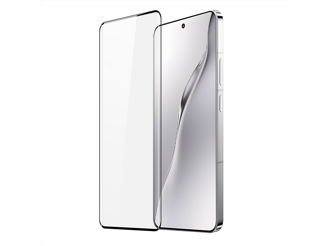 Dux Ducis Protector De Pantalla De Cristal Flexible Para Xiaomi 15 Pro (desbloqueo Por Huella Dactilar) Negro